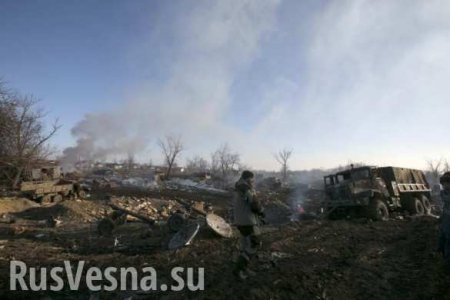 Разрушенный Донбасс: ожесточенные бои на время прекратились (ВИДЕО)