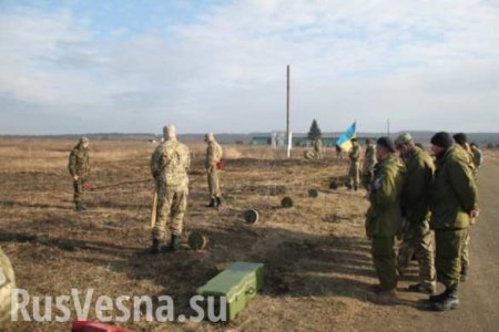 Мобилизованные на Волыни готовятся к карательной операции на Донбассе