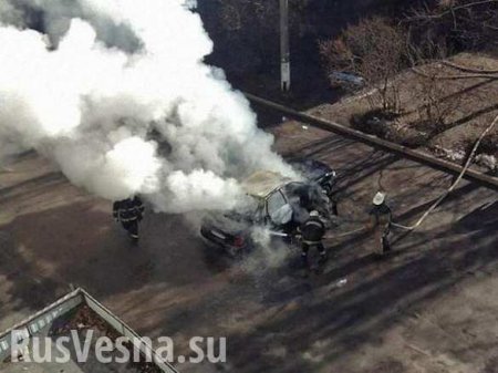 В Харькове взорвался второй за день автомобиль