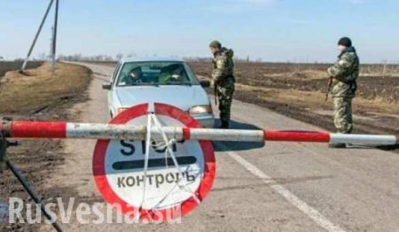 Украинские пограничники не пустили в голодающий Донбасс 60 машин с продуктами