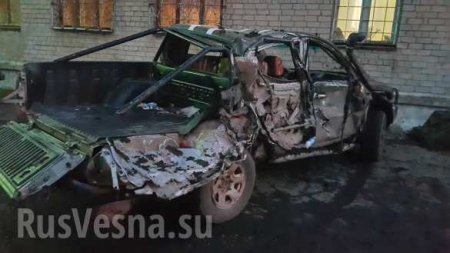 Танк ДНР переехал «Джип» «Азова» под Мариуполем: из головы боевика удалили кусок металла вместе с лобной костью