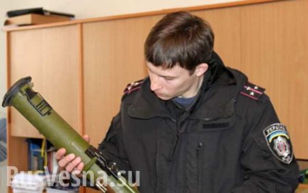 Председателю суда в Луцке подарили гранатомет: милиция считает это угрозой (ВИДЕО)