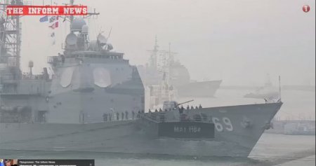 В черноморский порт Констанцу вошли военные корабли НАТО
