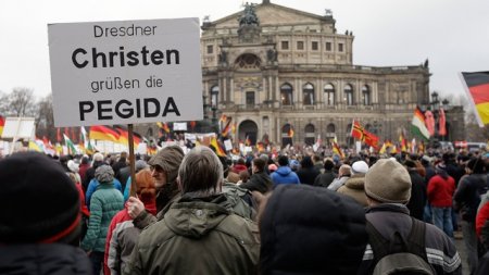 В Германии митинг против исламизации закончился беспорядками
