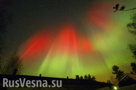 Корональный выброс на Солнце вызвал полярные сияния в ряде регионов России