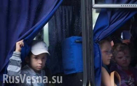 Украина не желает возвращать детей, эвакуированных с Донбасса от бомбежек, родителям, оставшимся в ДНР (ВИДЕО)