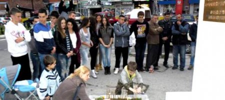 Сербы почтили память убиенных в Одессе и помолились о России и Новороссии
