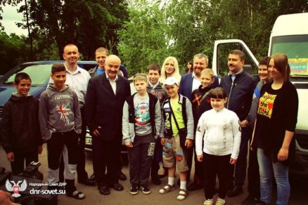 Гуманитарная миссия:"Донецк - Кронштадт. Дети Донбасса - Дети мира"