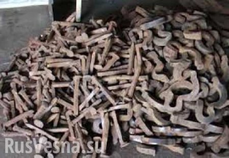 В Одесской области похитили 22 тонны деталей железной дороги