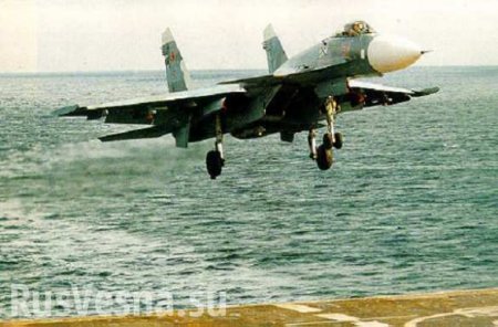 В Крым переброшены истребители Су-33