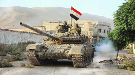 Армия Сирии при поддержке авиации РФ освободила город Аль-Бахса