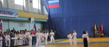 Первые международные соревнования по дзюдо состоялись в Луганске