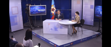 Глава ЛНР Игорь Плотницкий в программе «Скажите правду» (видео)