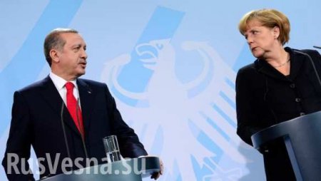 «Меркель заискивает перед турецким деспотом Эрдоганом»
