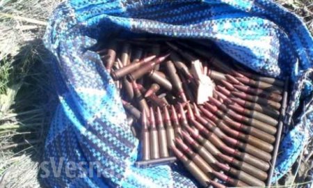 В руках жителей украинских сел — оружейные арсеналы (ФОТО)
