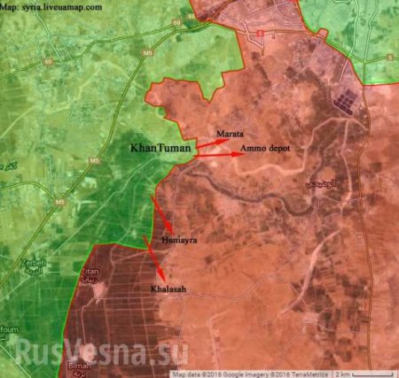 СРОЧНО: идут бои, боевики пошли в наступление, стремясь блокировать Алеппо (ФОТО, КАРТА)