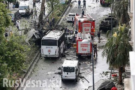 Более десяти человек стали жертвами взрыва в Стамбуле