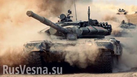 Российские военные ведут огонь из танков в горах Армении — уникальные кадры (ВИДЕО)