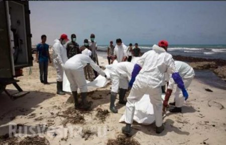 Тела 41 беженцев обнаружили на побережье Ливии (ФОТО)