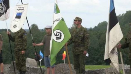 Эстонские эсэсовцы отметили годовщину своего поражения в Таллинской операции (ВИДЕО)