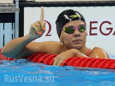 10-я медаль России: пловчиха Юлия Ефремова завоевала серебро (ФОТО)