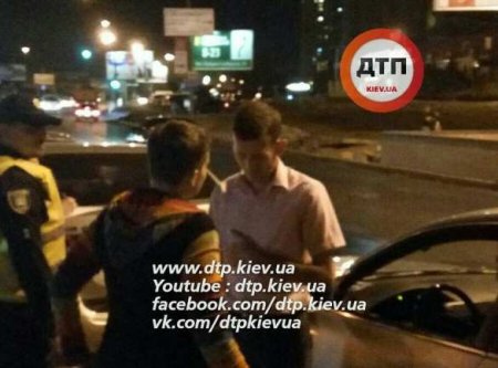 Ночью в Киеве в авто Савченко врезался нетрезвый водитель (ВИДЕО, ФОТО)