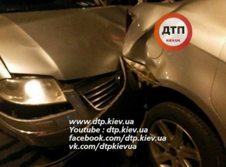 Ночью в Киеве в авто Савченко врезался нетрезвый водитель (ВИДЕО, ФОТО)