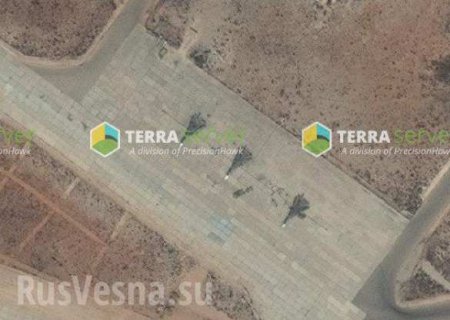 Кадры со спутника: ВКС России готовят аэродром под Пальмирой для массированных ударов по ИГИЛ (ФОТО)