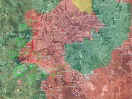 Тысячи джихадистов пытаются ворваться в Алеппо, гибнет множество мирных жителей
