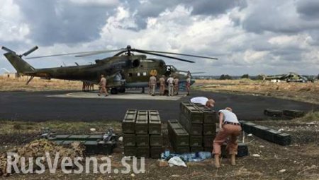 СРОЧНО: Вертолет ВКС России попал под огонь ИГИЛ под Пальмирой, — Минобороны