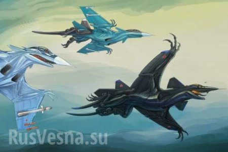 Истребители ВКС России превратили в фантастических монстров (+ФОТО)