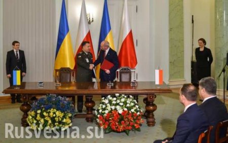 Украина заключила с Польшей военное соглашение