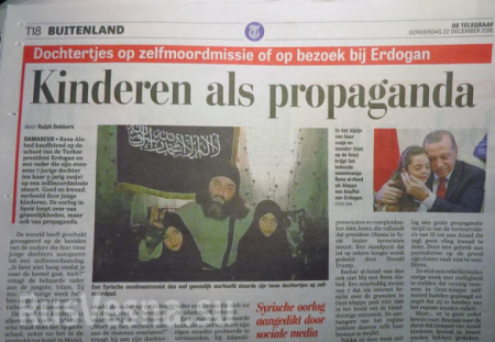 Внезапно: Западные СМИ назвали сирийскую девочку Бану орудием исламистской пропаганды (ФОТО)