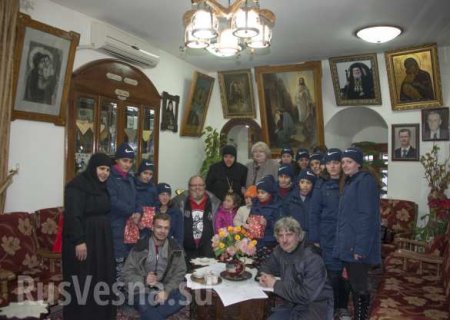 Башар Асад с семьей и русская делегация посетили на Рождество православный монастырь и детский приют под Дамаском (ФОТО, ВИДЕО)