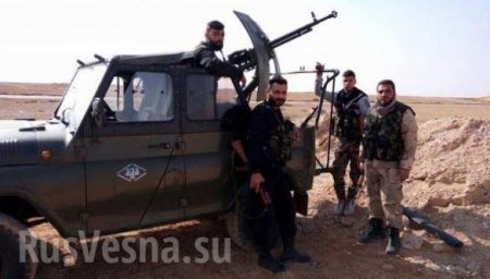 Под русским флагом Армия Сирии прорывает оборону ИГИЛ и готовится к штурму Пальмиры при поддержке ВКС РФ (ФОТО, ВИДЕО)