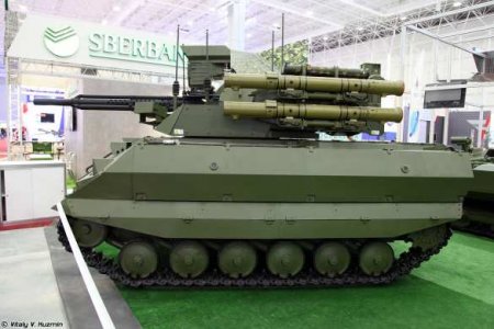Шайтан-арба: новейший российский роботизированный боевой комплекс «Уран-9» уже в Сирии (ФОТО)
