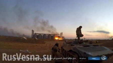 SAA and Russian Air Force kick ISIS out of key gasfileds near Palmira, jihadists run (VIDEO, PHOTO)