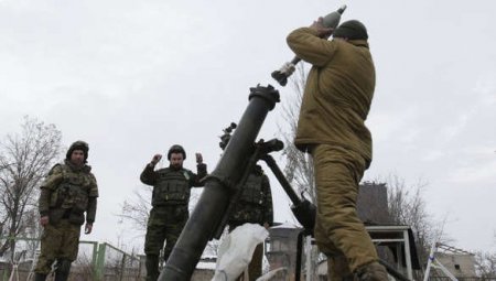 В Авдеевке разорвавшийся миномет убил трех украинских военных