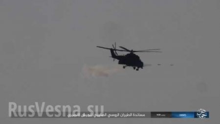 Боевые вертолеты ВКС РФ и Армия Сирии гонят ИГИЛ все дальше от Пальмиры (ФОТО, ВИДЕО)