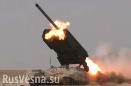 Адский огонь для ИГИЛ: русский «Солнцепек» сжег боевиков в горах у Пальмиры (ВИДЕО)