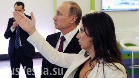 В сенат США принесли «секретную» фотографию Путина и главреда RT Симоньян (ФОТО)