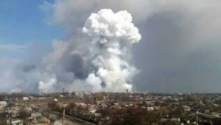Пожар на складе в Балаклее уничтожил боеприпасов на миллиард долларов
