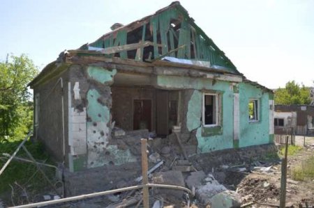 Командование ДНР: Обстрелами со стороны ВСУ за сутки повреждены четыре дома в ДНР