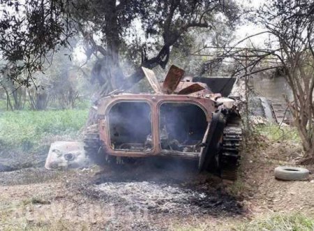 Котел у Дамаска: Армия Сирии окружила анклав боевиков, уничтожив наступающую бронетехнику (ВИДЕО, ФОТО 18+)