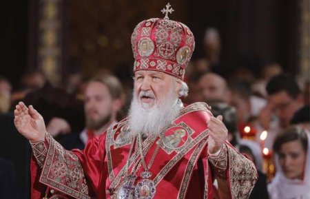Патриарх Московский и всея Руси Кирилл поздравил верующих с праздником Пасхи