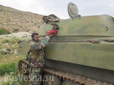 Котел под Дамаском: Психологическая операция Армии Сирии — репортаж РВ (ФОТО)