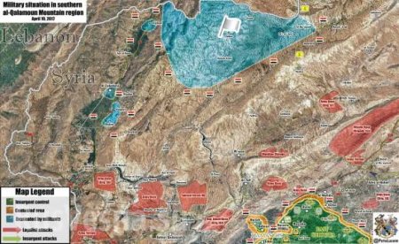 Syrische Armee hat strategische Berge und die Stadt Zabadani zurueckerobert (FOTO, KARTE)