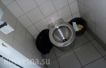 На пути в Европу: Украинцы поломали все туалеты на границе со Словакией (ФОТО)
