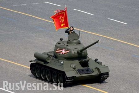 Легендарный танк Т-34 возглавит колонну военной техники на параде Победы в Донецке