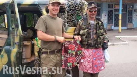 «Защитить Европу»: В Литве для «героев АТО» собирают трусы, носки и памперсы